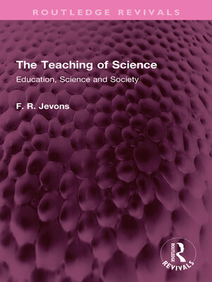 cover image of The Teaching of Science